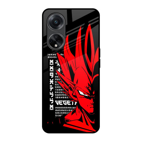 Red Vegeta Glossy Case for Oppo F23 5G