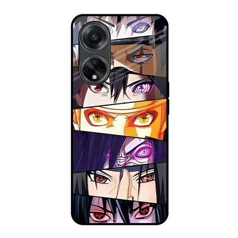 Anime Eyes Glossy Case for Oppo F23 5G