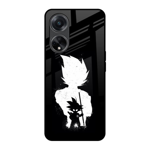 Monochrome Goku Glossy Case for Oppo F23 5G