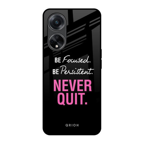 Be Focused Glossy Case for Oppo F23 5G