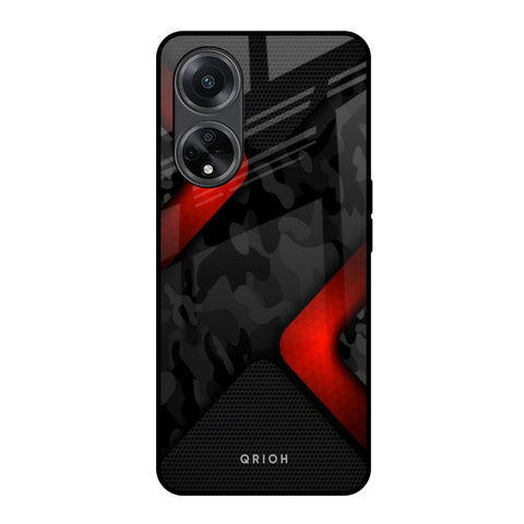 Modern Camo Abstract Glossy Case for Oppo F23 5G