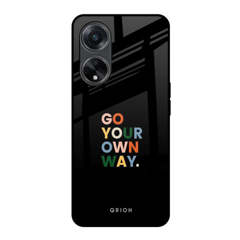 Go Your Own Way Glossy Case for Oppo F23 5G