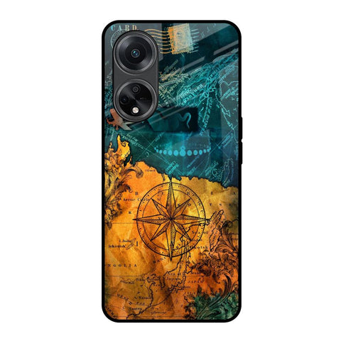 Architecture Map Glossy Case for Oppo F23 5G