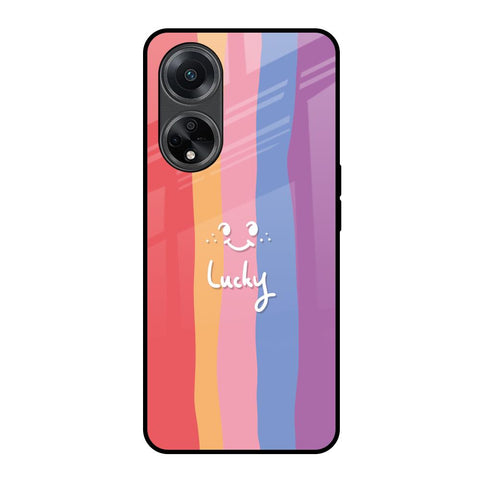 Lucky Abstract Glossy Case for Oppo F23 5G