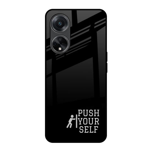 Push Your Self Glossy Case for Oppo F23 5G