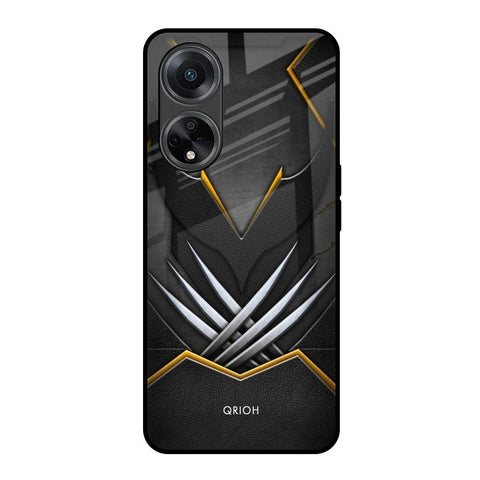 Black Warrior Glossy Case for Oppo F23 5G