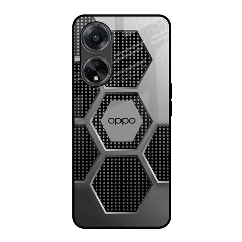 Hexagon Style Glossy Case For Oppo F23 5G