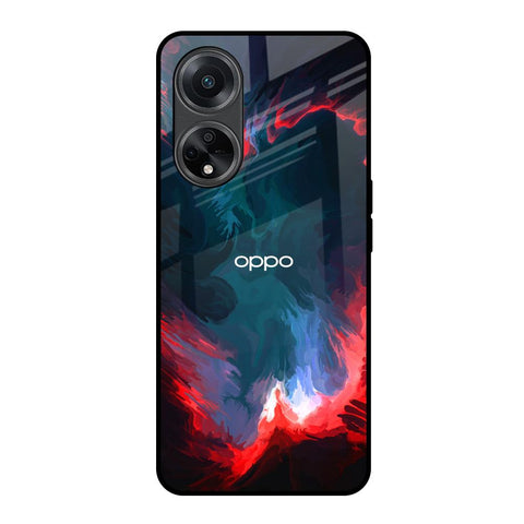 Brush Art Glossy Case For Oppo F23 5G