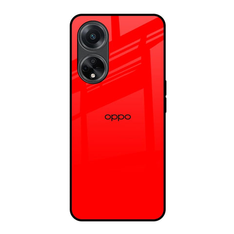 Blood Red Glossy Case for Oppo F23 5G