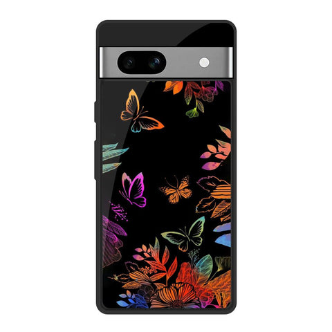 Rainbow Butterfly Glossy Case for Google Pixel 7A