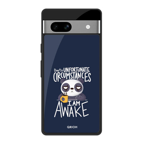 Struggling Panda Glossy Case for Google Pixel 7A