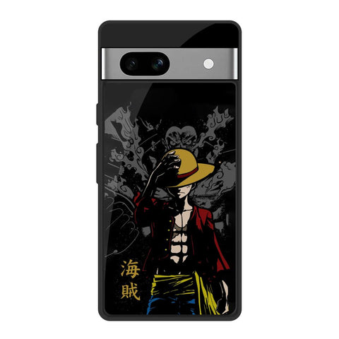 Dark Luffy Glossy Case for Google Pixel 7A