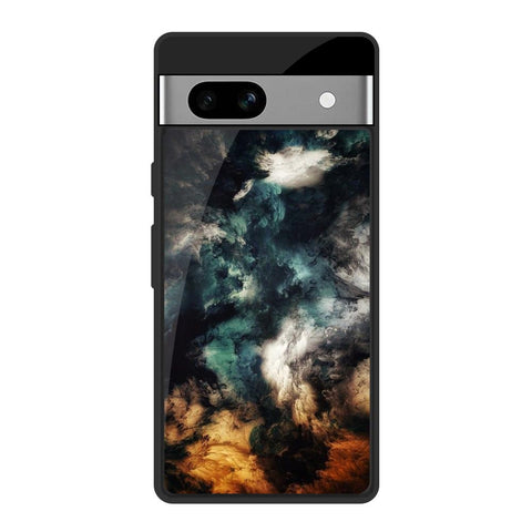 Multicolor Cloudy Smoke Glossy Case for Google Pixel 7A