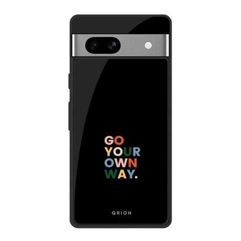 Go Your Own Way Glossy Case for Google Pixel 7A