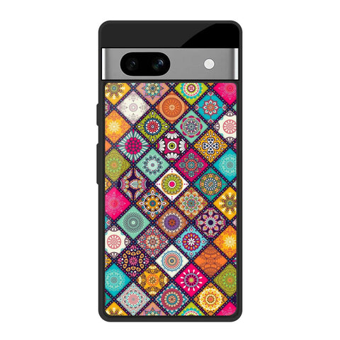 Multicolor Mandala Glossy Case for Google Pixel 7A