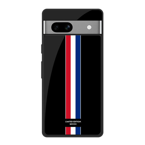Flag Striped Glossy Case for Google Pixel 7A