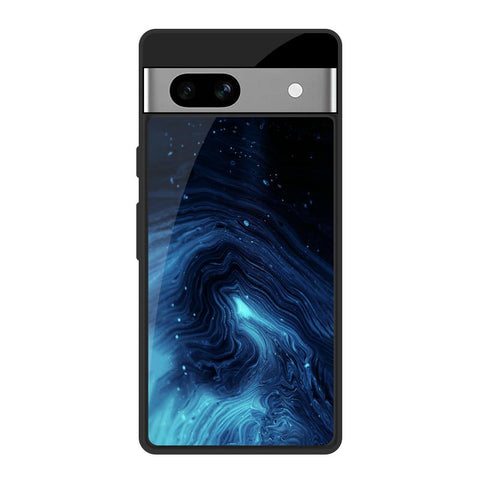 Dazzling Ocean Gradient Glossy Case for Google Pixel 7A
