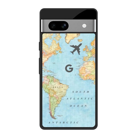Fly Around The World Glossy Case for Google Pixel 7A