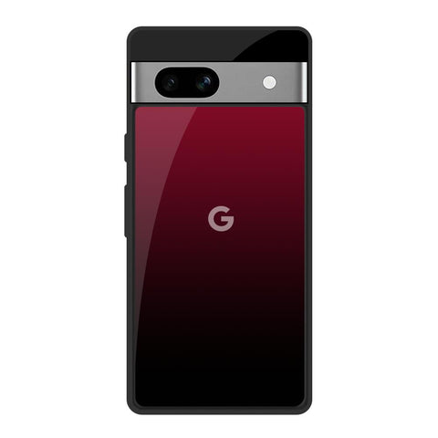Wine Red Glossy Case For Google Pixel 7A