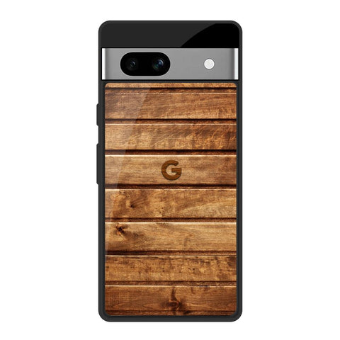 Wooden Planks Glossy Case for Google Pixel 7A