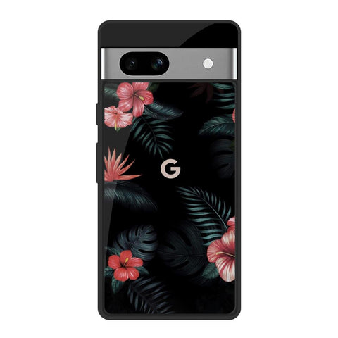 Tropical Art Flower Glossy Case for Google Pixel 7A