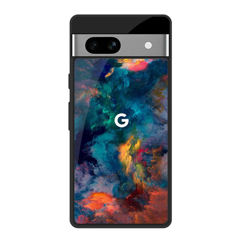 Colored Storm Glossy Case for Google Pixel 7A