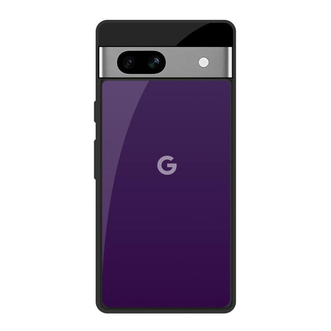 Dark Purple Glossy Case for Google Pixel 7A
