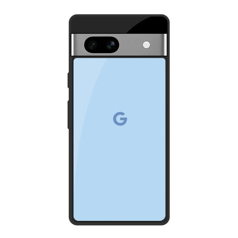 Pastel Sky Blue Glossy Case for Google Pixel 7A