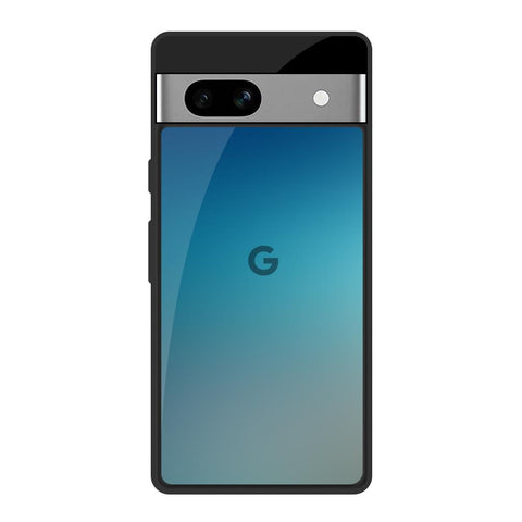 Sea Theme Gradient Glossy Case for Google Pixel 7A