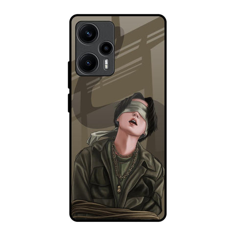 Blind Fold Glossy Case for Poco F5 5G
