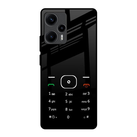 Classic Keypad Pattern Glossy Case for Poco F5 5G