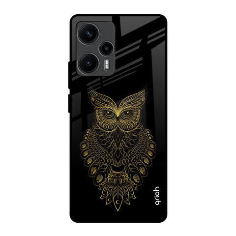 Golden Owl Glossy Case for Poco F5 5G