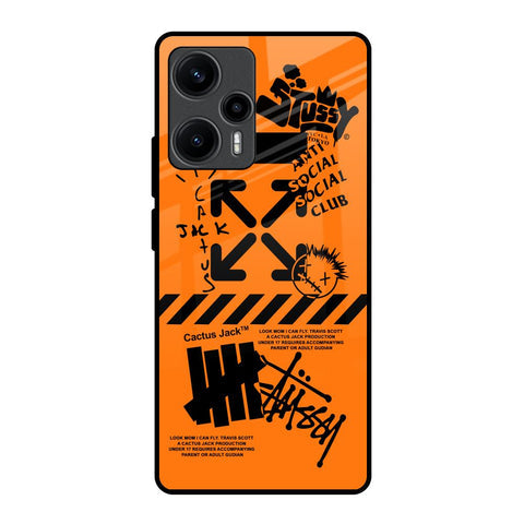 Anti Social Club Glossy Case for Poco F5 5G
