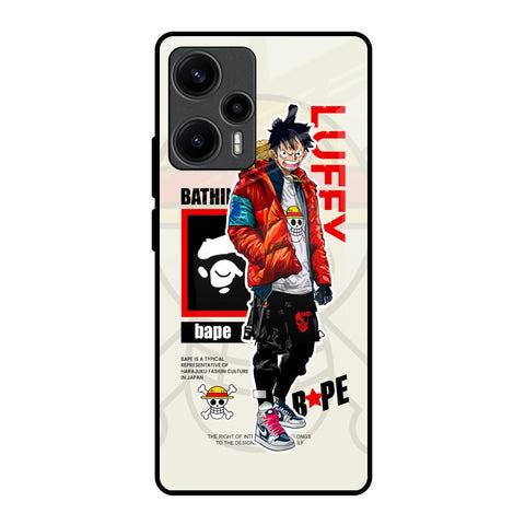 Bape Luffy Glossy Case for Poco F5 5G