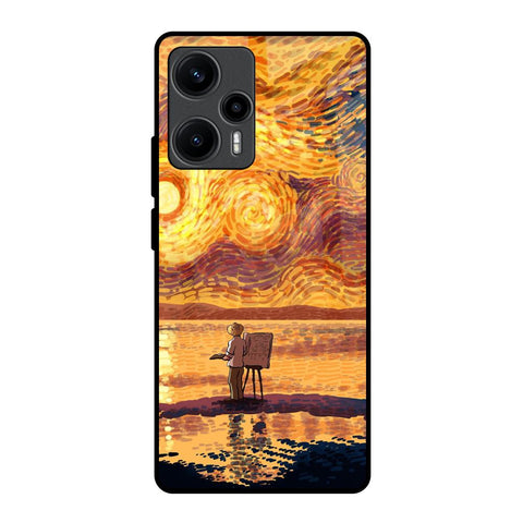 Sunset Vincent Glossy Case for Poco F5 5G