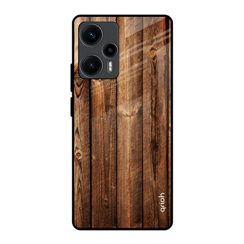 Timber Printed Glossy Case for Poco F5 5G