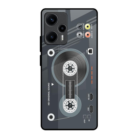 Retro Recorder Glossy Case for Poco F5 5G