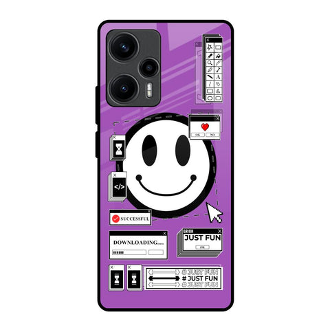Code with Smile Glossy Case for Poco F5 5G