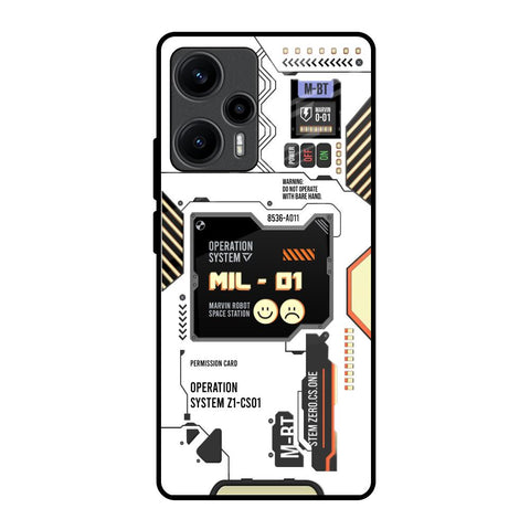 Tech Display Glossy Case for Poco F5 5G