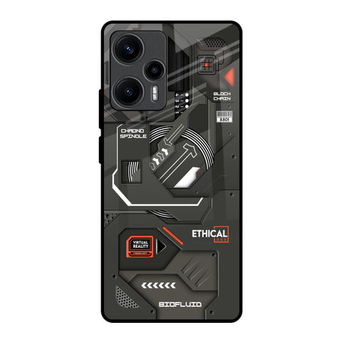Tech Aesthetics Glossy Case for Poco F5 5G