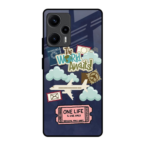Tour The World Glossy Case For Poco F5 5G