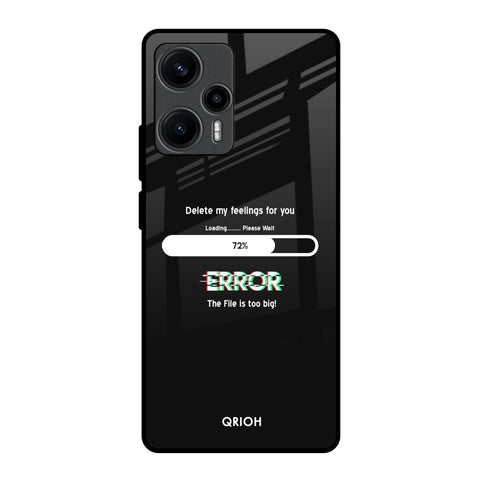 Error Glossy Case for Poco F5 5G