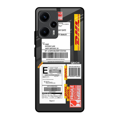 Cool Barcode Label Glossy Case For Poco F5 5G