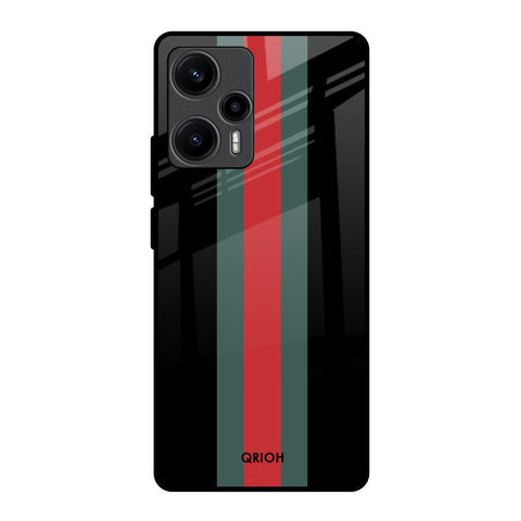 Vertical Stripes Glossy Case for Poco F5 5G