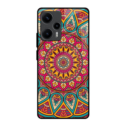 Elegant Mandala Glossy Case for Poco F5 5G