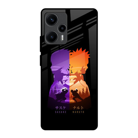 Minimalist Anime Glossy Case for Poco F5 5G