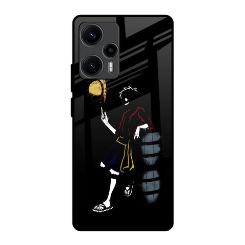 Luffy Line Art Glossy Case for Poco F5 5G