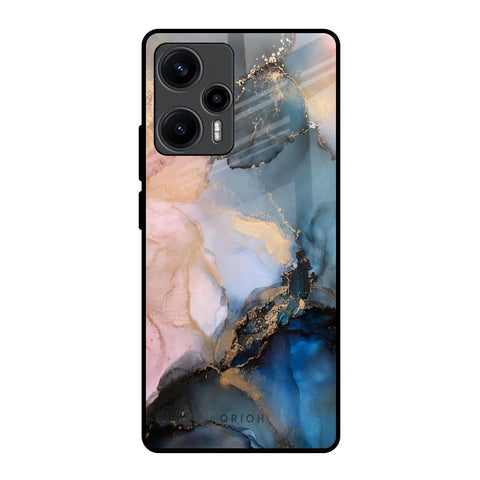 Marble Ink Abstract Glossy Case for Poco F5 5G