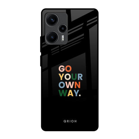 Go Your Own Way Glossy Case for Poco F5 5G