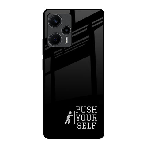 Push Your Self Glossy Case for Poco F5 5G
